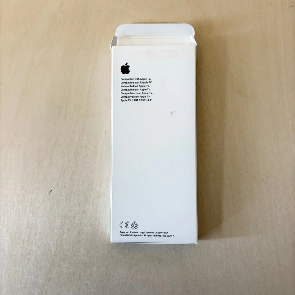 Apple Remote A1294 Silver New Open Box Aluminum Controller 2nd/3rd Gen Apple TV